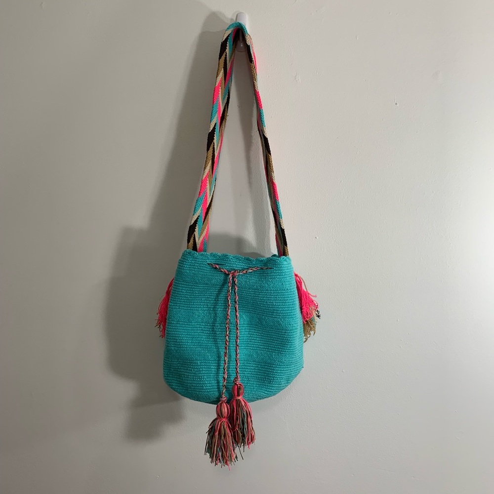 Wayuu Mochila Purse Beach Bag- NEW never used